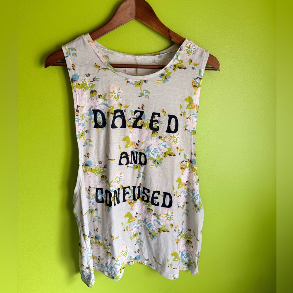 Men’s M - Dazed and Confused Floral Tank Top